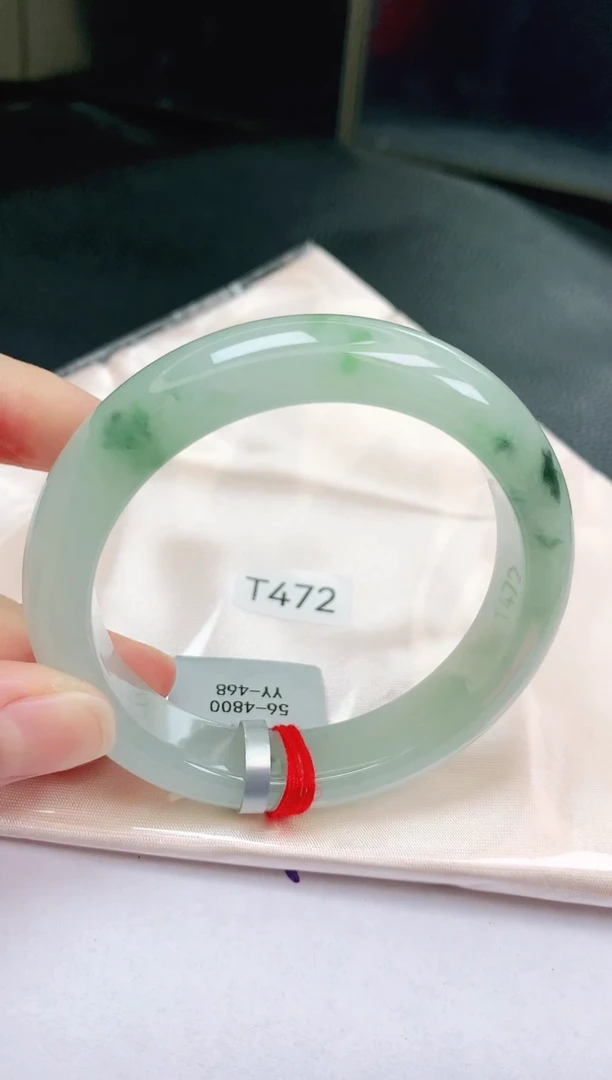 未镶嵌手镯翡翠缅甸天然A货翡翠手镯565