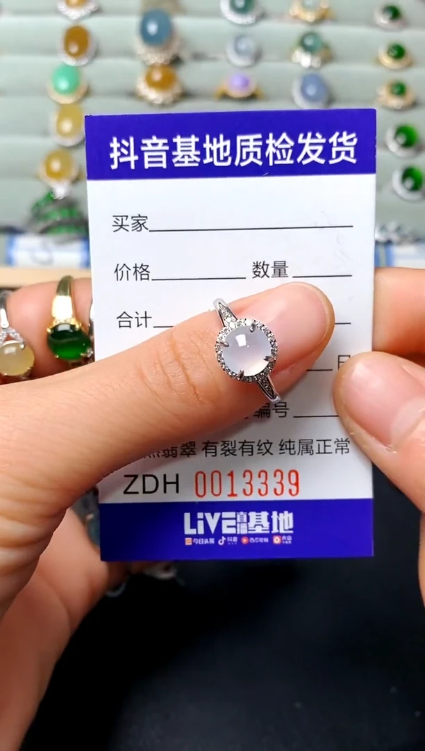 【闪购商品】翡翠戒指银S925镶嵌...............