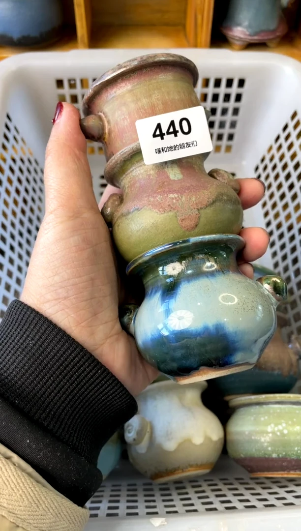 【闪购商品】陶440【喵喵团圆多肉盆】