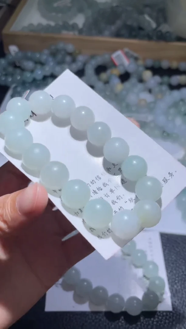 未镶嵌定制翡翠翡翠手串