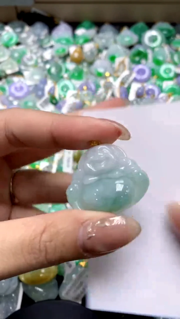 【闪购商品】翡翠颈饰18K金镶嵌1111111111111111
