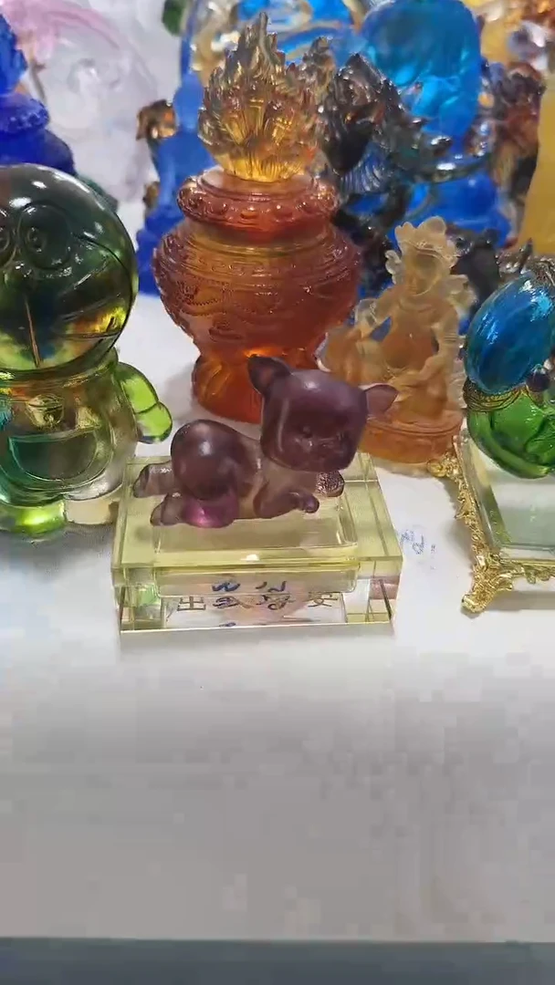 手工艺品琉璃643 小猪 古法琉璃  微瑕介意勿拍 不退不换