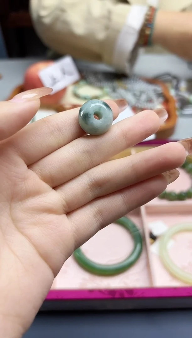 未镶嵌挂件翡翠翡翠桶珠配饰GW