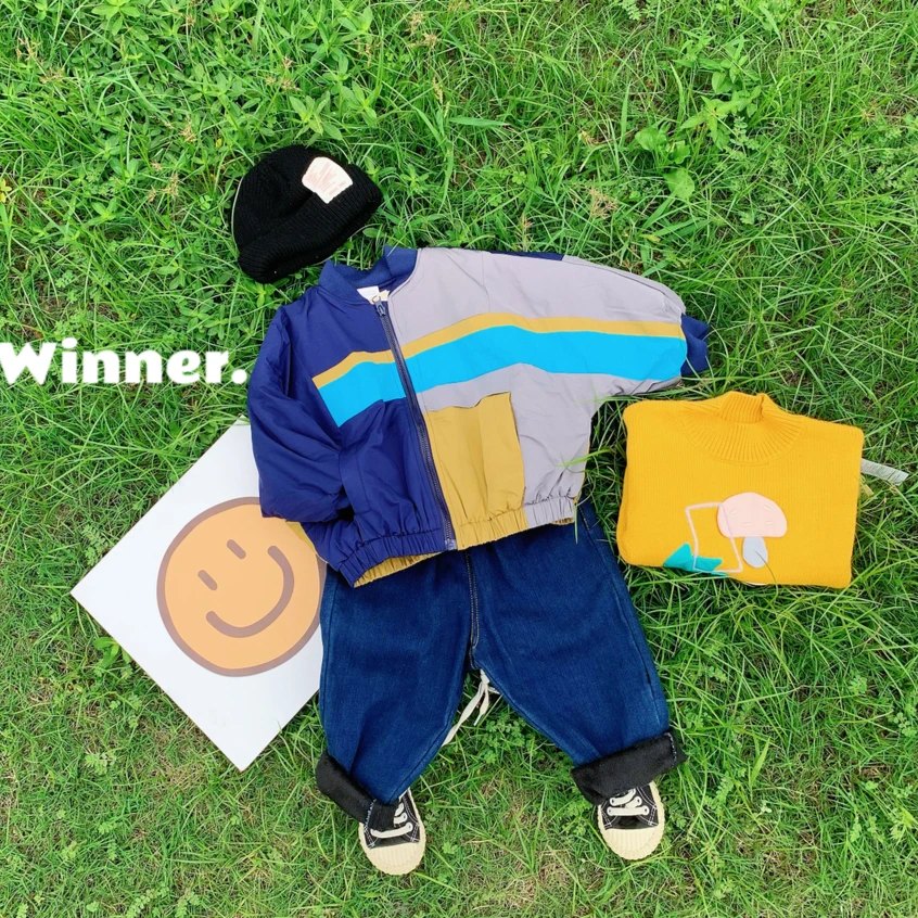 （钰馨妈401-600编码)韩版春秋男女童2024新款卫衣卫裤