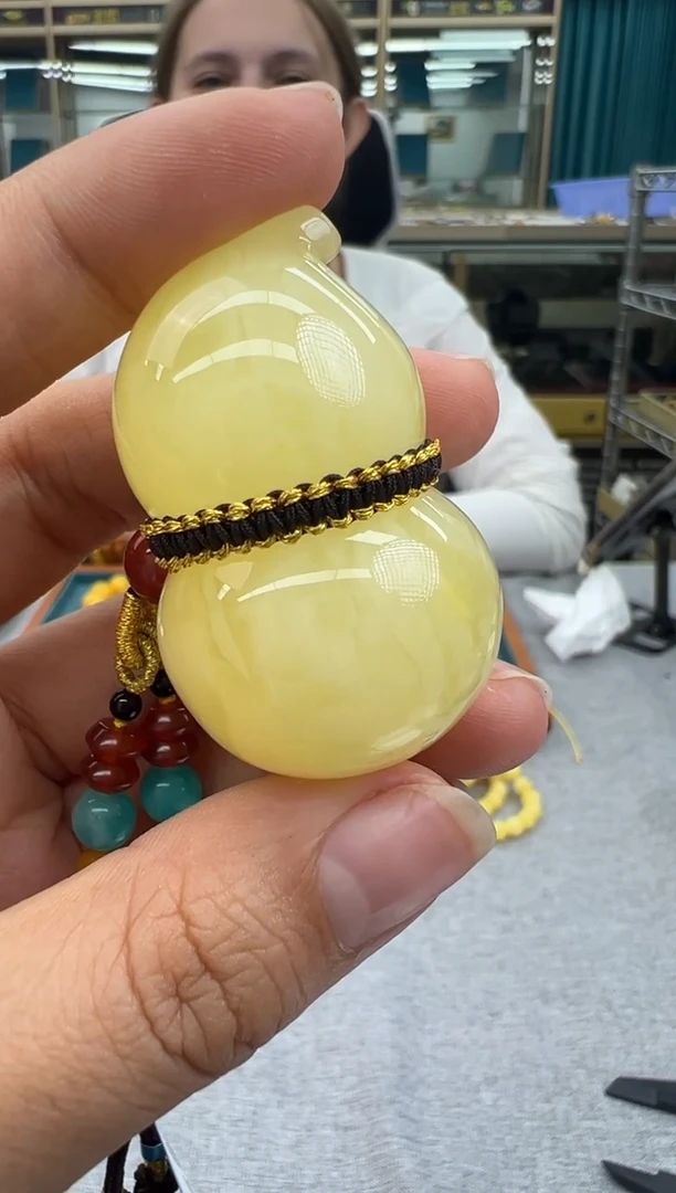 未镶嵌颈饰琥珀70秒拍号假一罚十