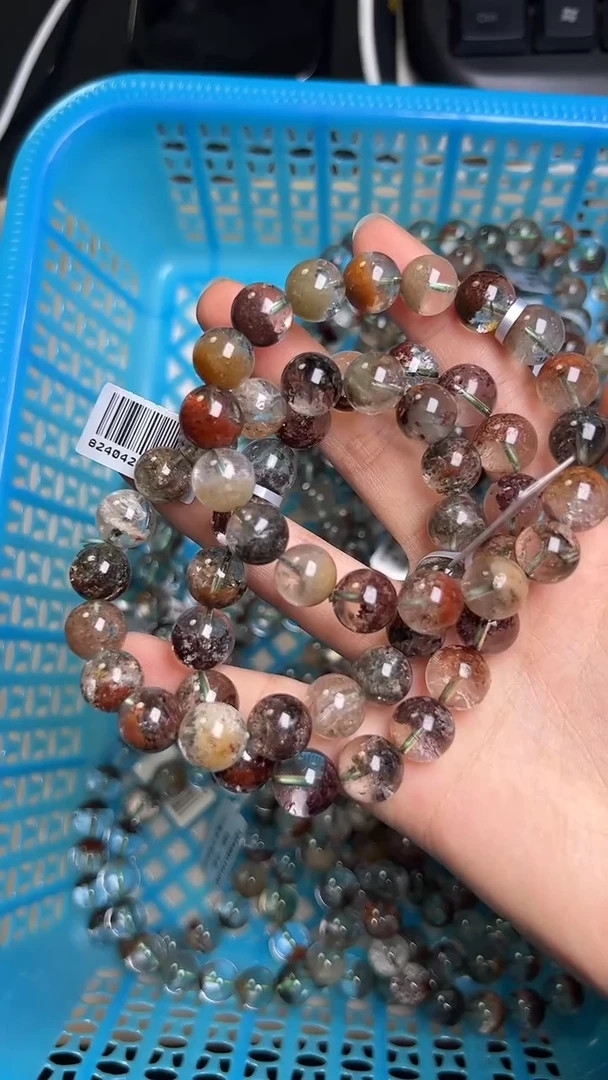 【闪购商品】水晶手链未镶嵌GD1431约11mm多样性发一件