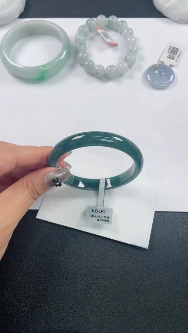 未镶嵌手镯翡翠基地发货H8999 54+