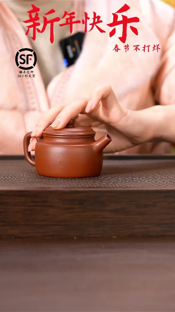 【闪购商品】紫砂茶壶原矿手工紫砂壶1把