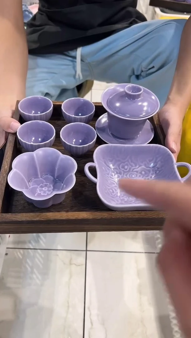 瓷片梵古堂正品 托盘套组