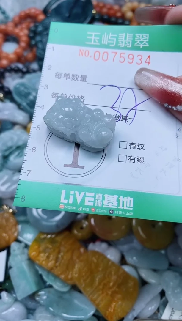 【闪购商品】翡翠颈饰未镶嵌闪购0075934