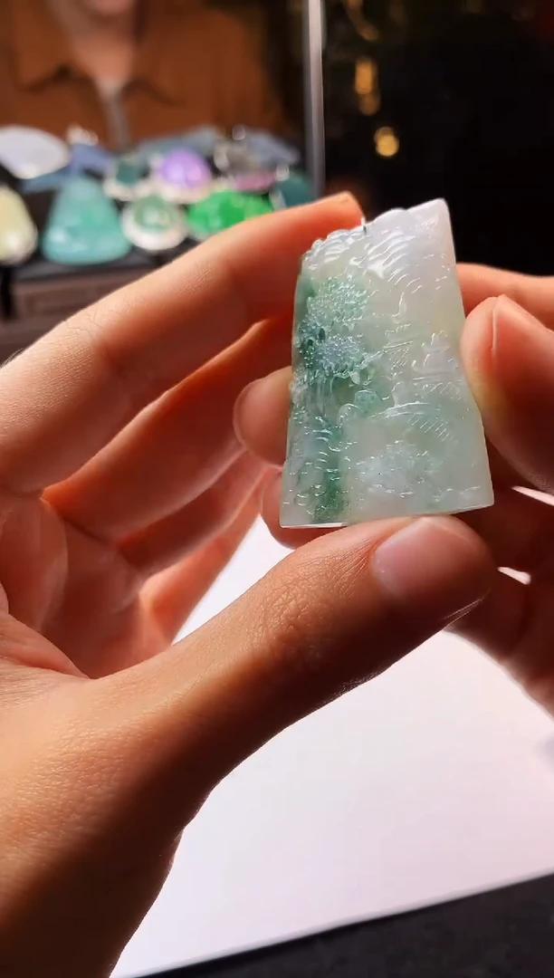 未镶嵌定制翡翠S毛货不退不换