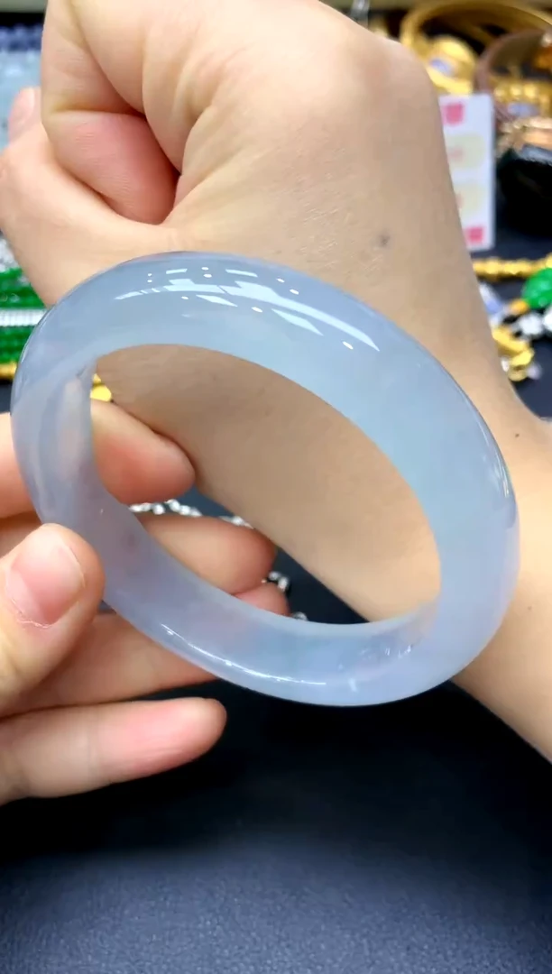 未镶嵌手镯翡翠373-中国好珍宝