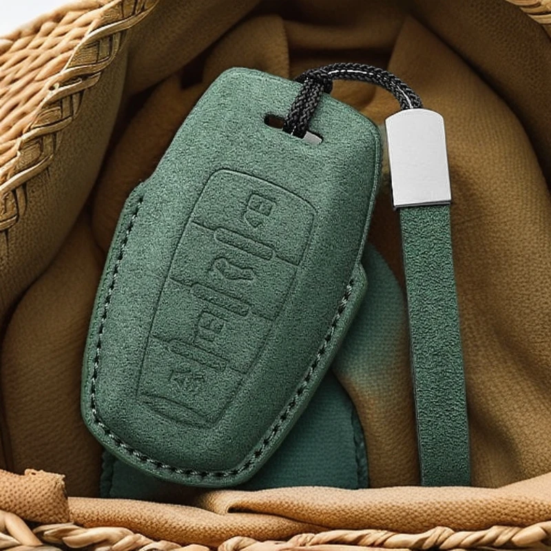 适用哈弗H6钥匙套赤兔壳扣HAVAL都市冠军版大狗翻毛皮M6全包