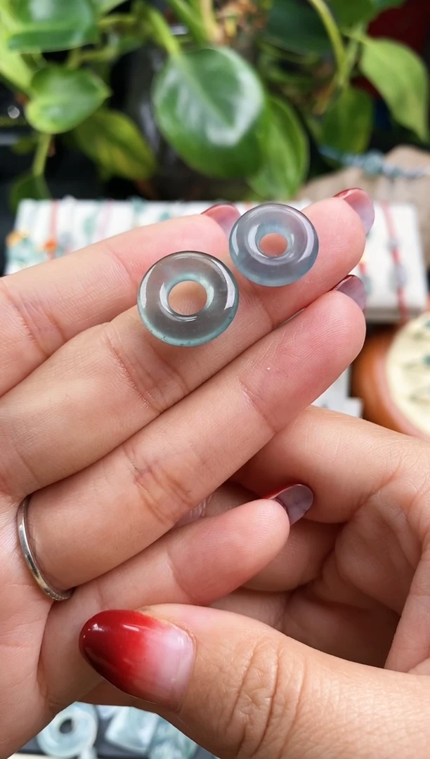 【闪购商品】翡翠戒指未镶嵌甜甜圈