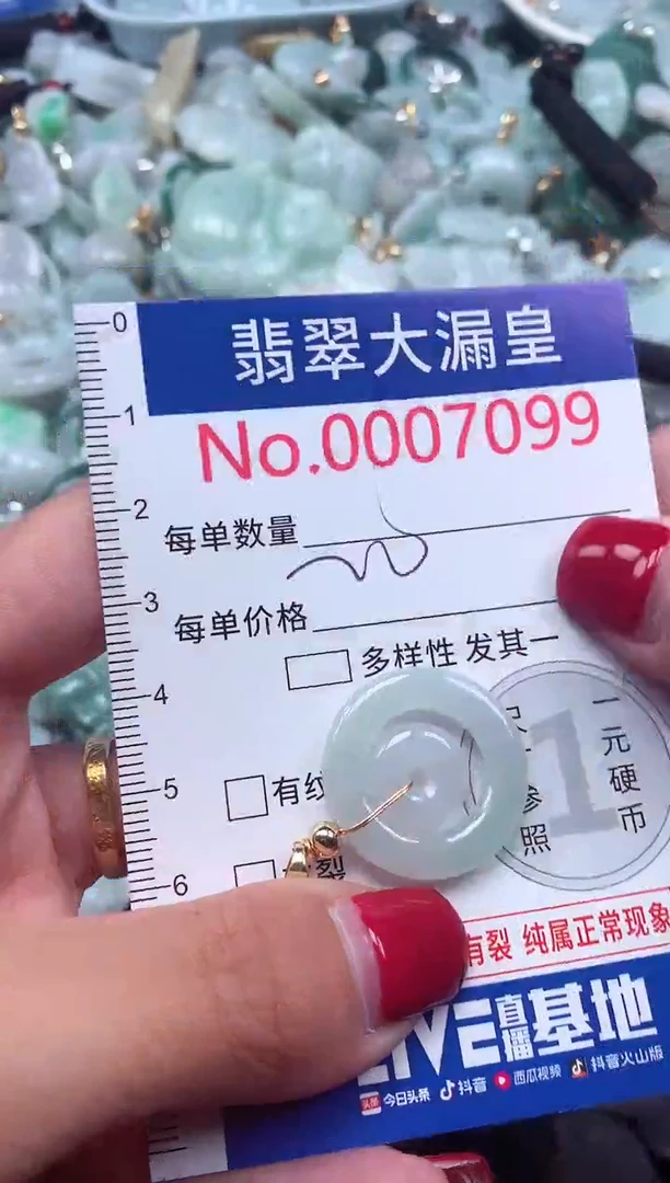 颈饰未镶嵌翡翠7099
