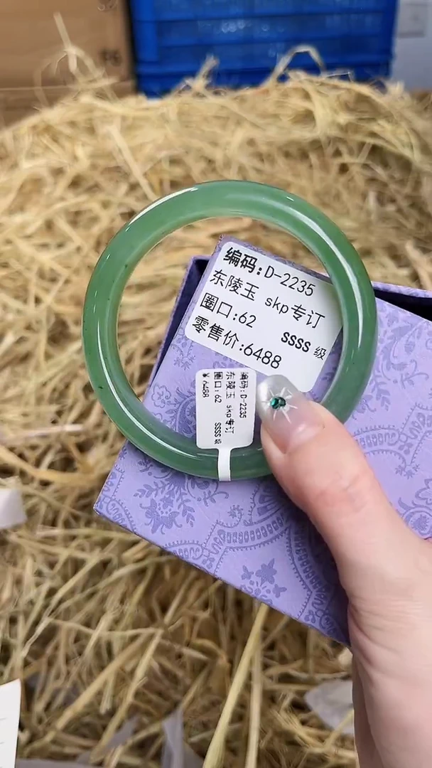 未镶嵌手镯石英质玉D-2235