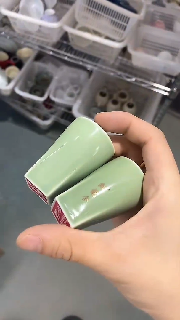 瓷片陶瓷茶器孤品2个