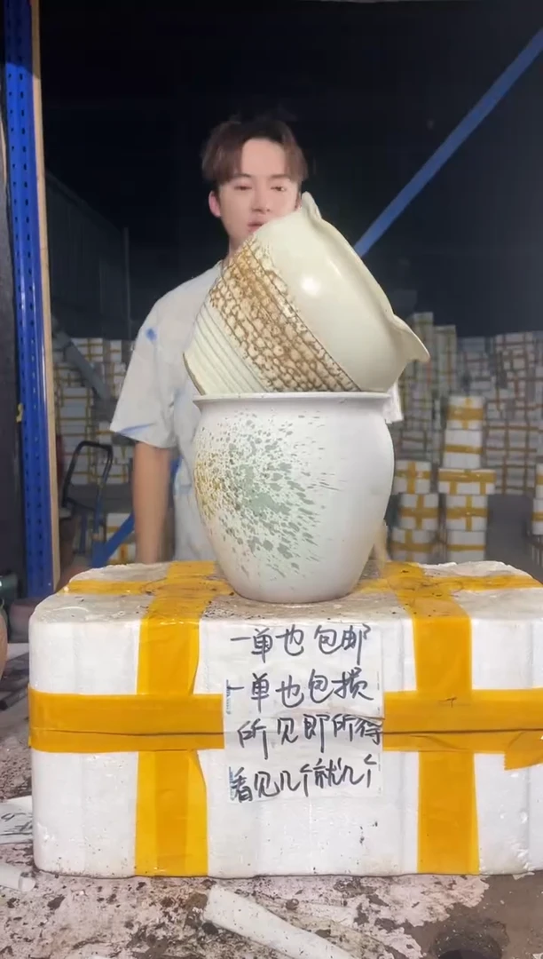 紫砂花盆紫砂花盆宜兴紫砂粗陶花盆18*19