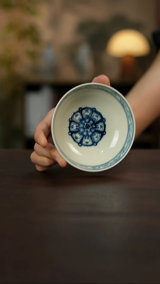 景德镇陶瓷杯碗柴烧多人