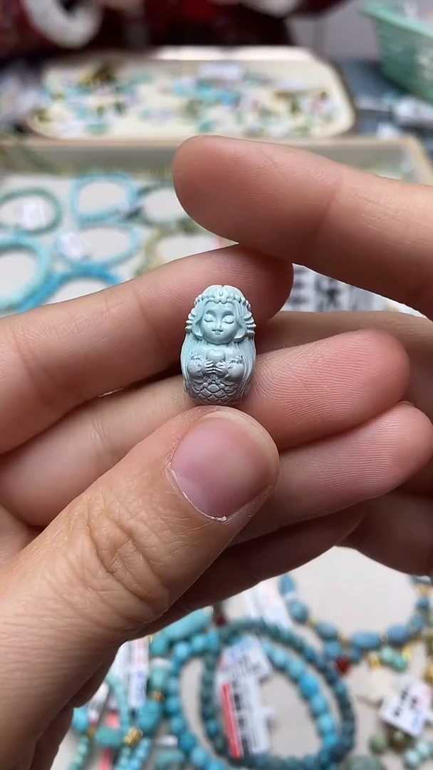 未镶嵌绿松石挂件91