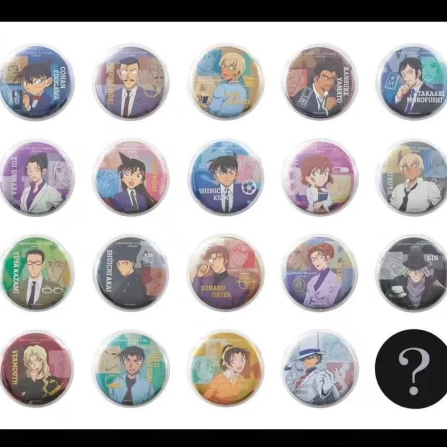 【川子拆卡】日谷 柯南usj吧唧 收藏杯垫盲盒代拆