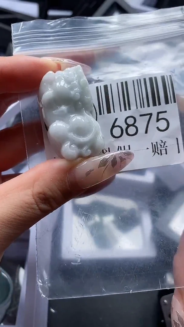吊坠(不含链)未镶嵌翡翠6875