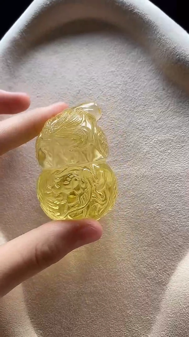 琥珀吊坠(不含链)未镶嵌吊坠