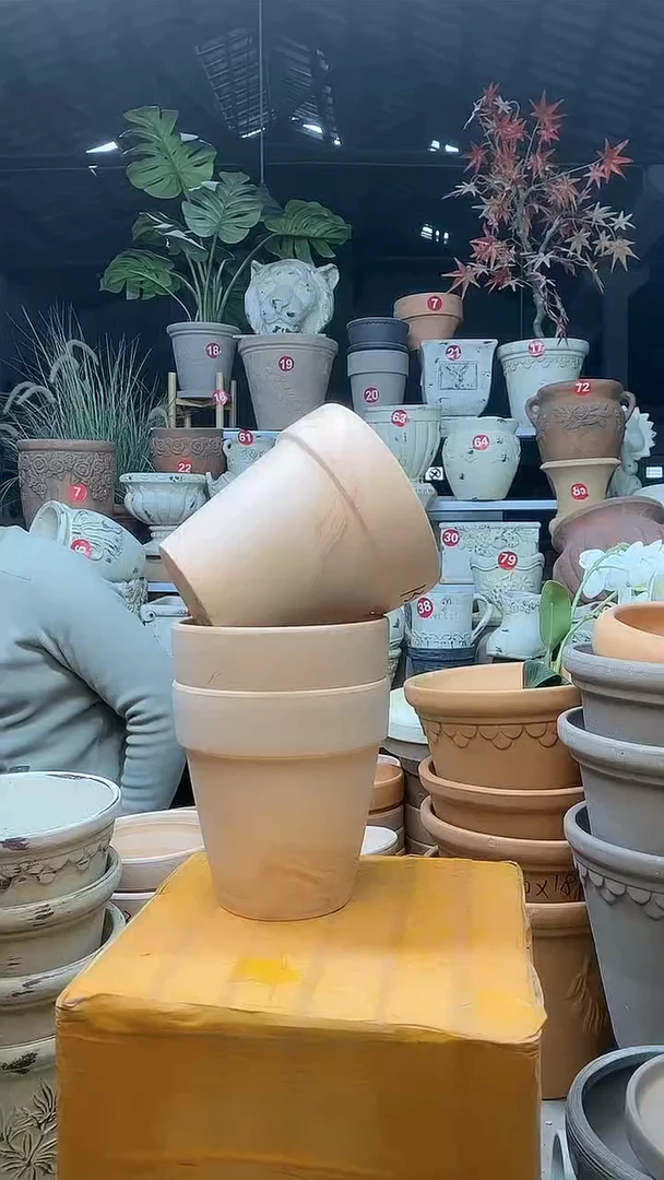 【闪购商品】缸3个13*13（红白）陶玛琪朵无托无托