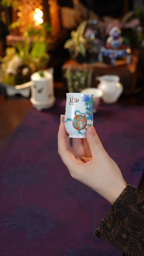 斗彩杯