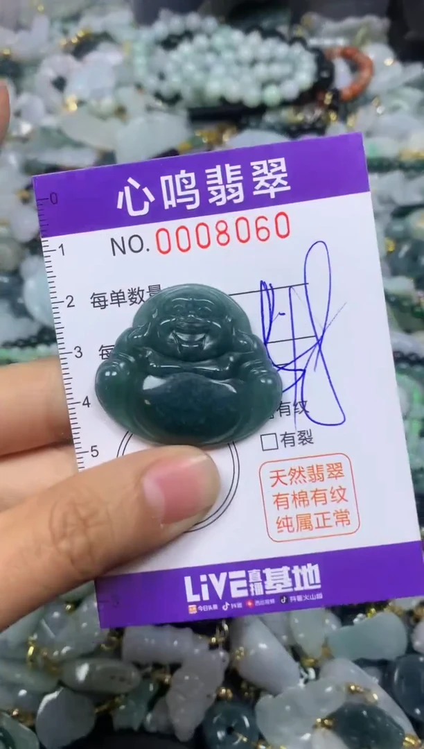 【闪购商品】翡翠颈饰未镶嵌闪购008060