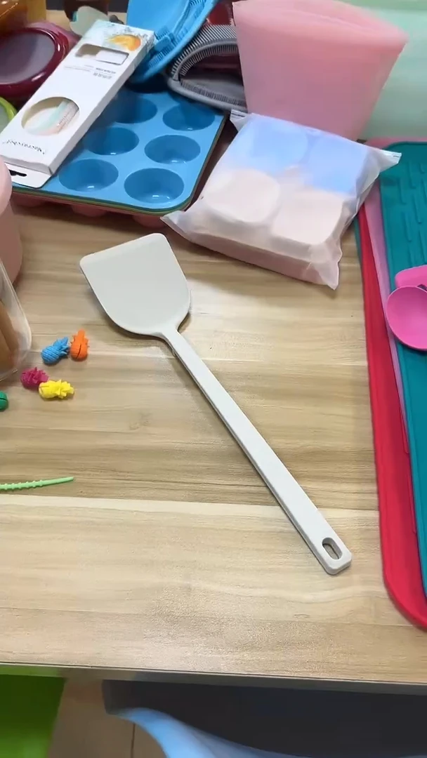 硅胶白色-炒菜铲