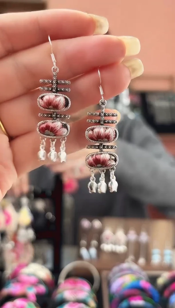 织绣艺枝独绣手工饰品45