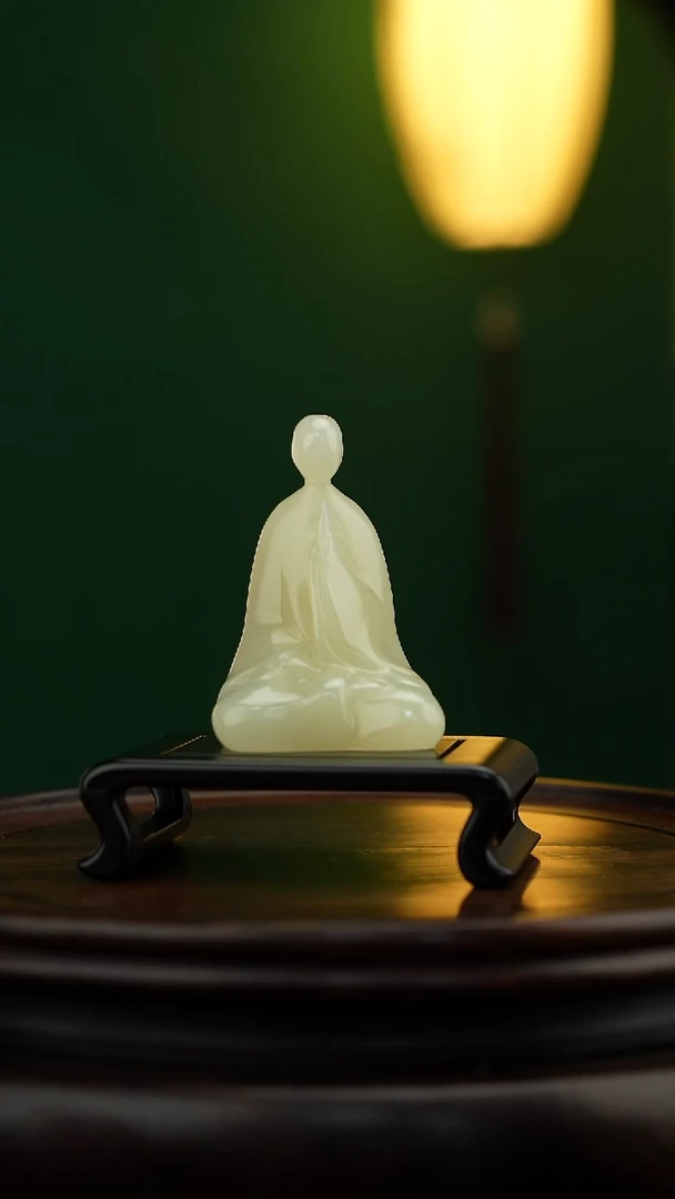 玉【无相佛】天然玉石摆件