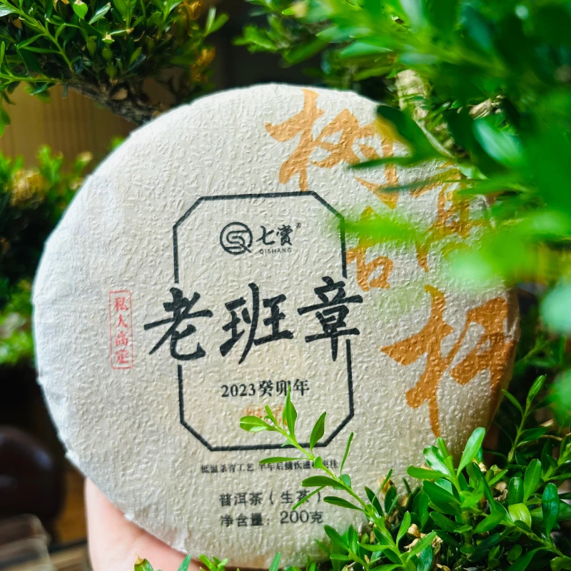 【小黑普洱】2025年七赏极赏系列老班章200g 普洱茶生茶