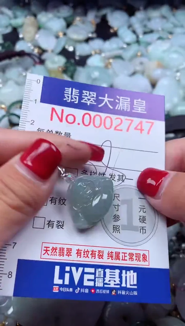 颈饰未镶嵌翡翠2747