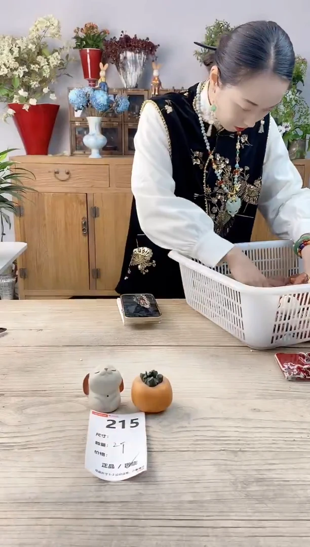 小玩子花盆直播号215