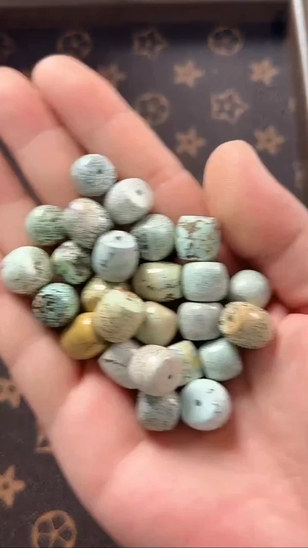 松石绿小桶珠多样性发货002