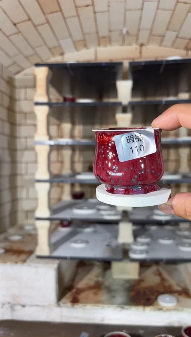 摆件精品窑变钧瓷茶器