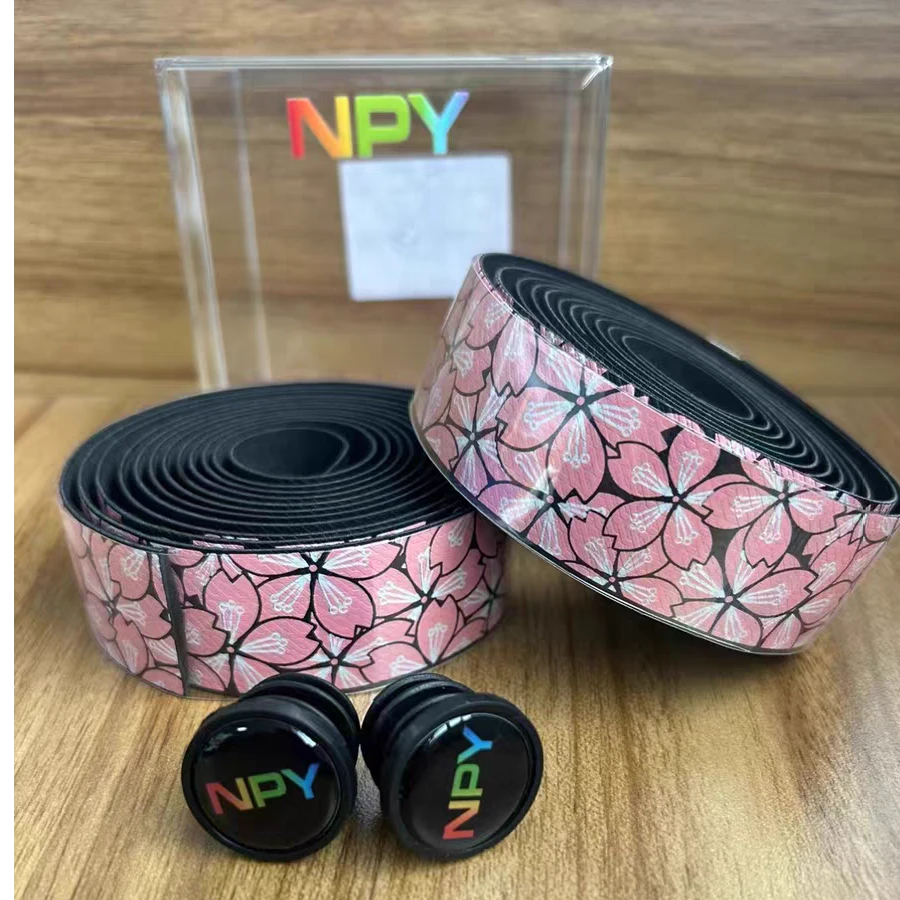 NPY樱花把带 公路车通用把带减震防滑吸汗舒适透气耐磨