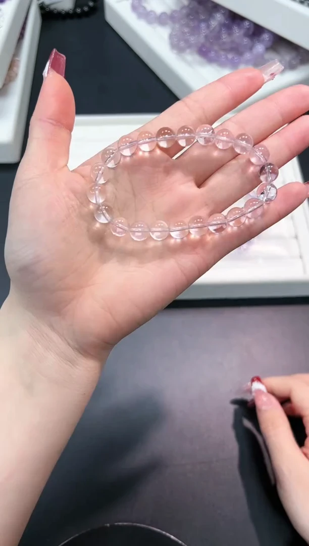 【闪购商品】水晶手串未镶嵌43f多样性发其一/1条默认微瑕