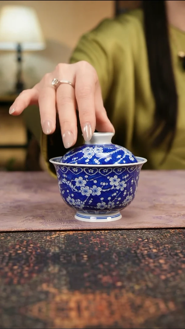 杯景德镇陶瓷杯碗柴烧多人