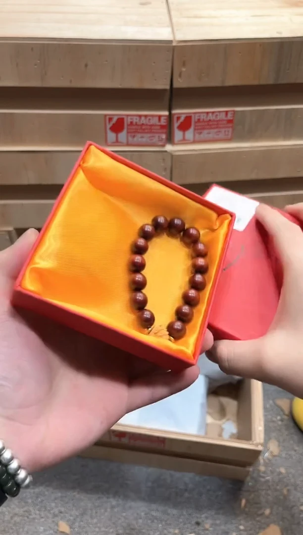 陈氏文玩云仓木制类手串无礼盒YS1766