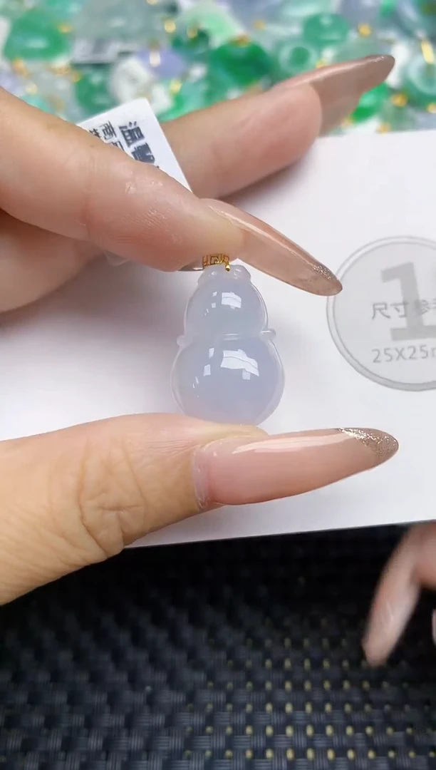 颈饰未镶嵌翡翠天然缅甸A货翡翠百元以上9元证书费自理