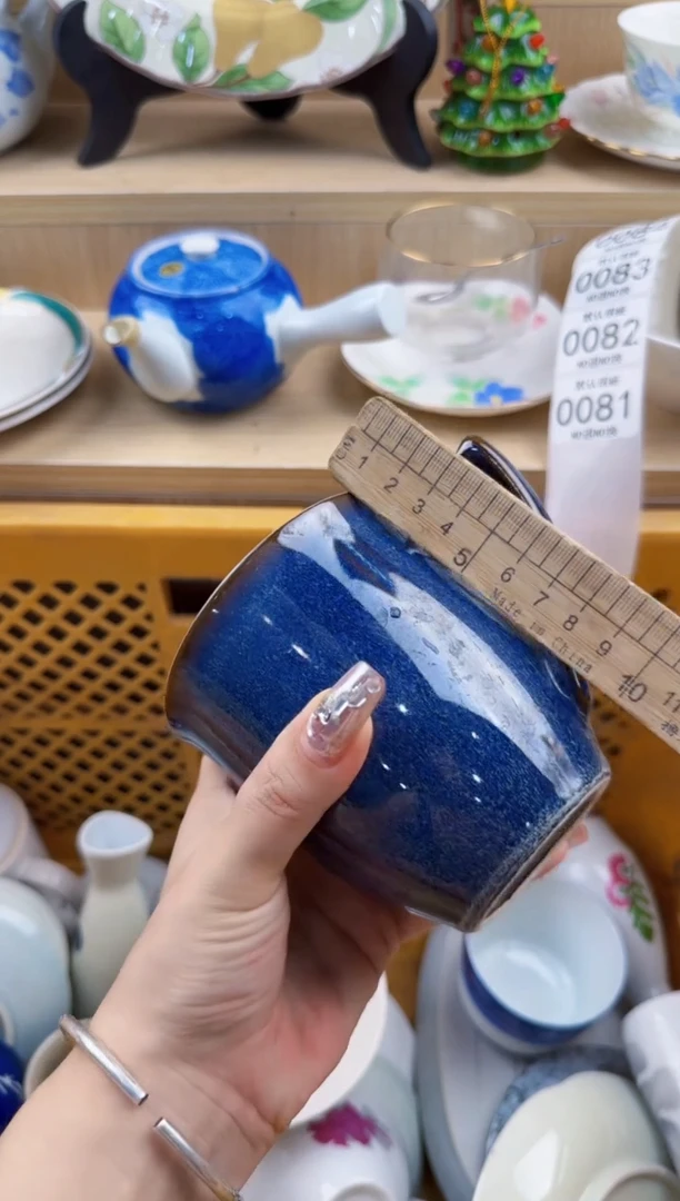 琉璃手工艺品清*081回流瓷器，默认微瑕，18包邮