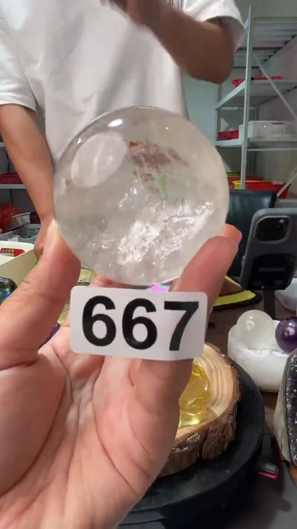 未镶嵌大型摆件（非配饰）水晶白水晶球667