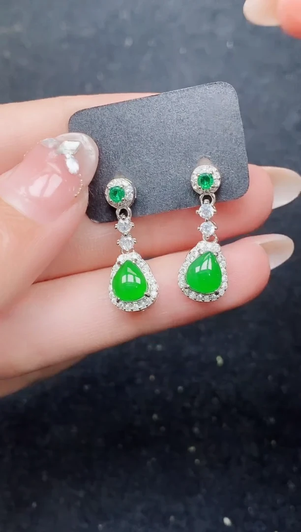 颈饰未镶嵌翡翠天然A货翡翠 保A保真