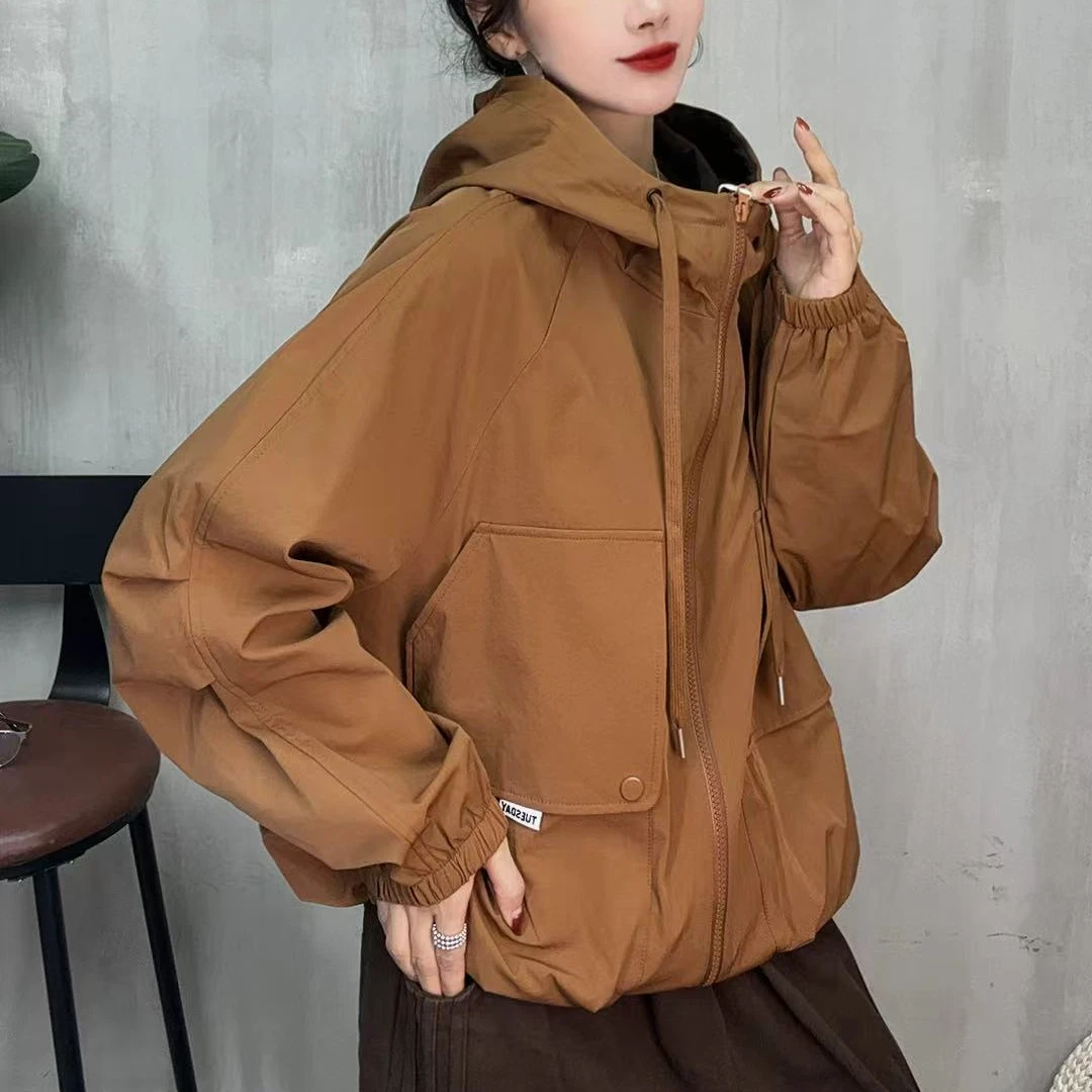 16291新款春秋休闲减龄宽松显瘦百搭潮流外套