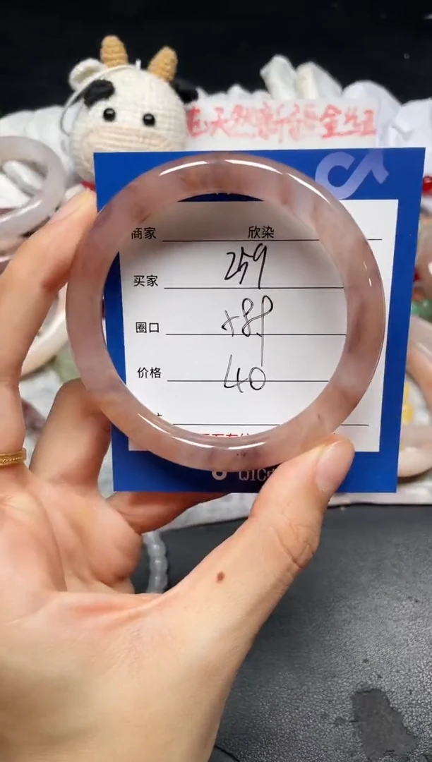 未镶嵌手镯石英质玉259