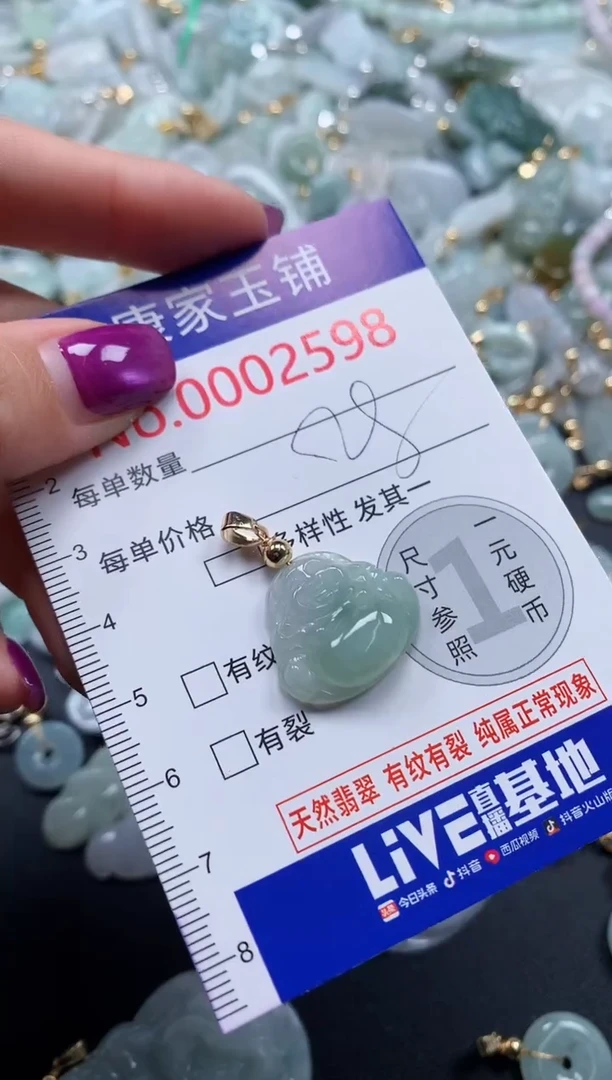 颈饰未镶嵌翡翠2598
