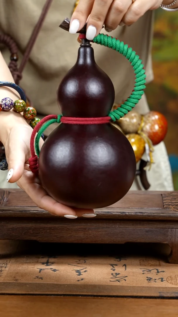 XE081大漆酒葫芦不包手串(开播福利）